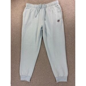 Buc-ees Cotton Blend Logo Athletic Jogger‎ Sweatpants (Men's Large) Blue